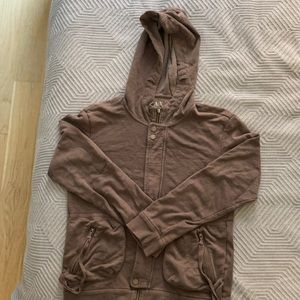 Armani Exchange zip hoodie